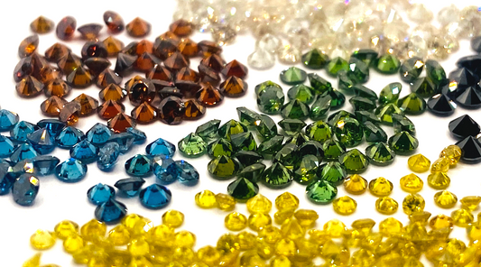 Coloured diamonds