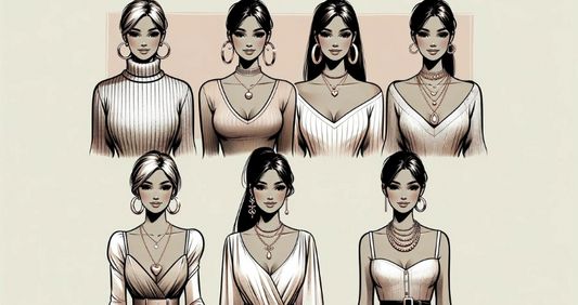How to Match Jewellery with Different Necklines