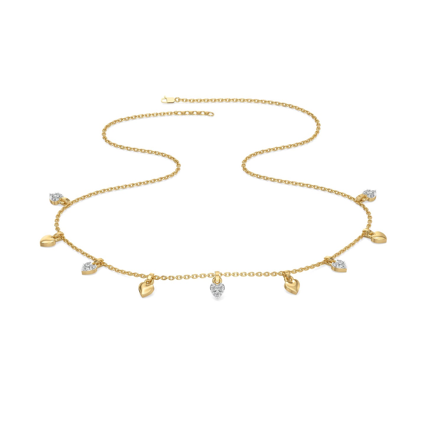 Elowen Charm Dangle Necklace