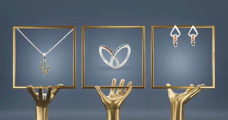 beautiful silver jewellery 