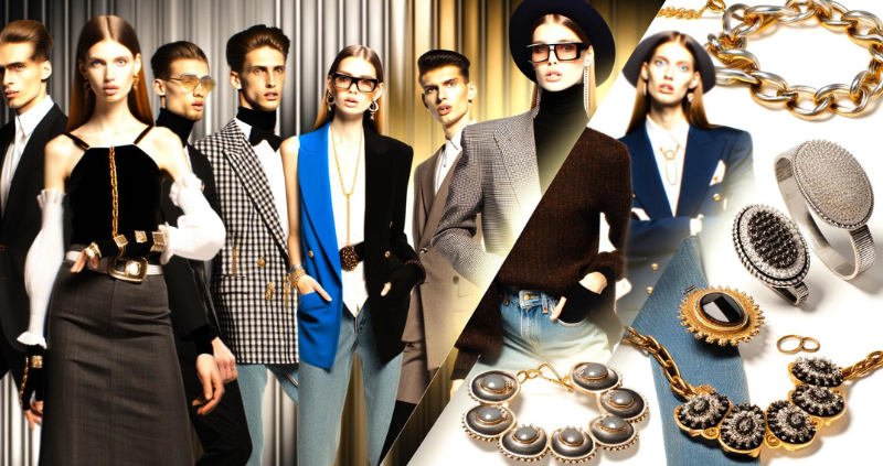 Vintage Gold and Silver Pieces into Modern Wardrobes