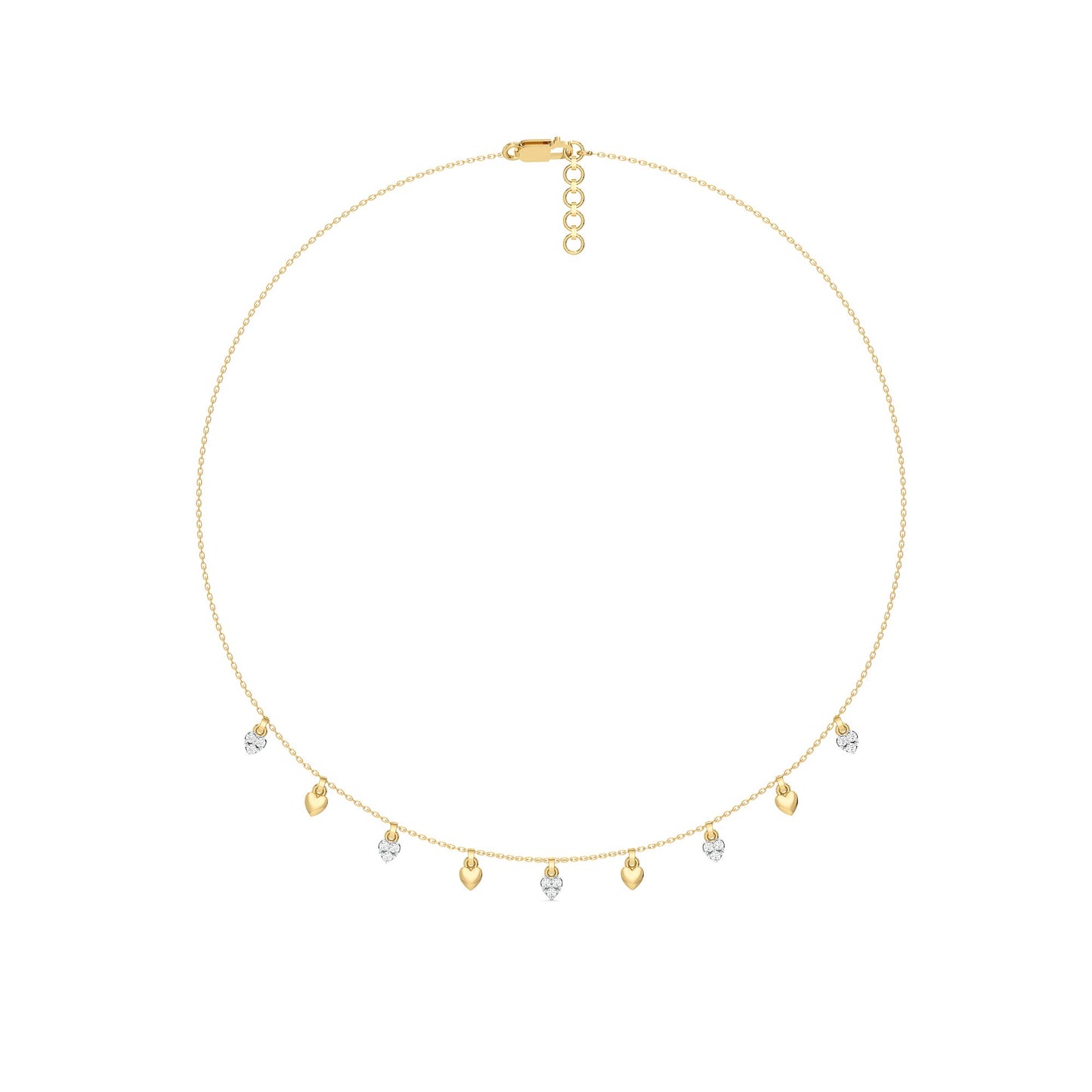 Elowen Charm Dangle Necklace