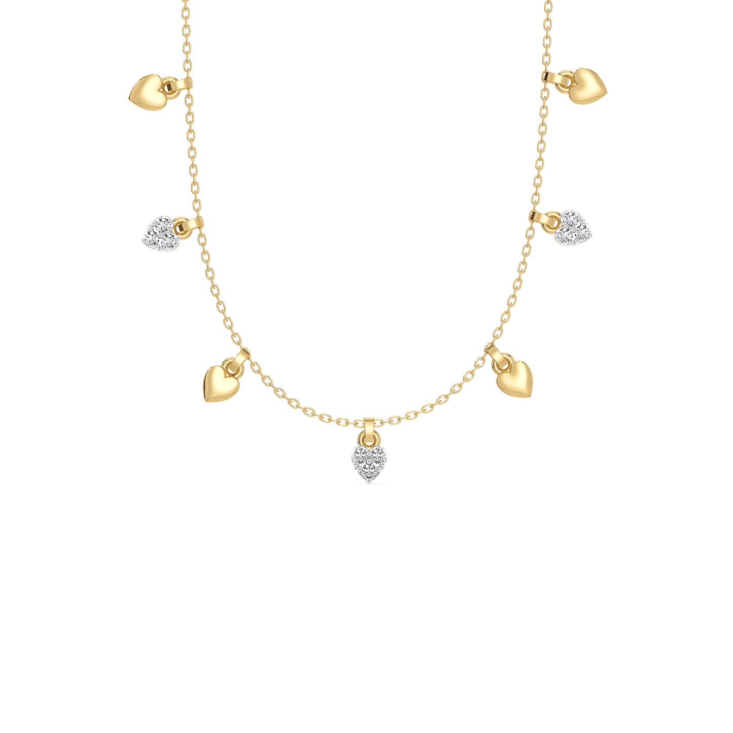 Elowen Charm Dangle Necklace