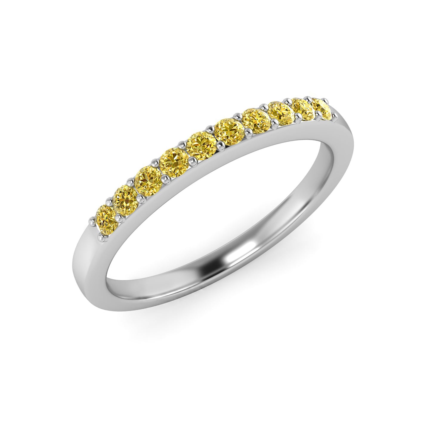 Elegant Harmony: Bigger Diamond Coloured Ring | House of Hue